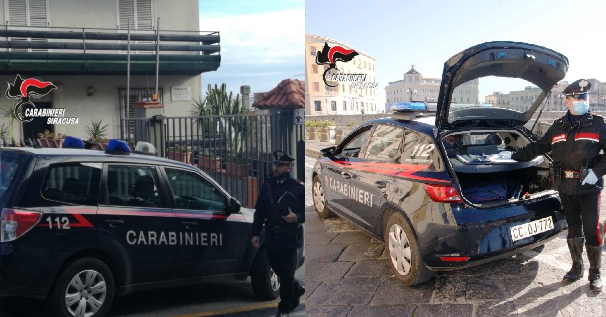 I Carabinieri della Stazione di Melilli (SR) hanno arrestato un operaio forestale 58enne di Sortino pregiudicato