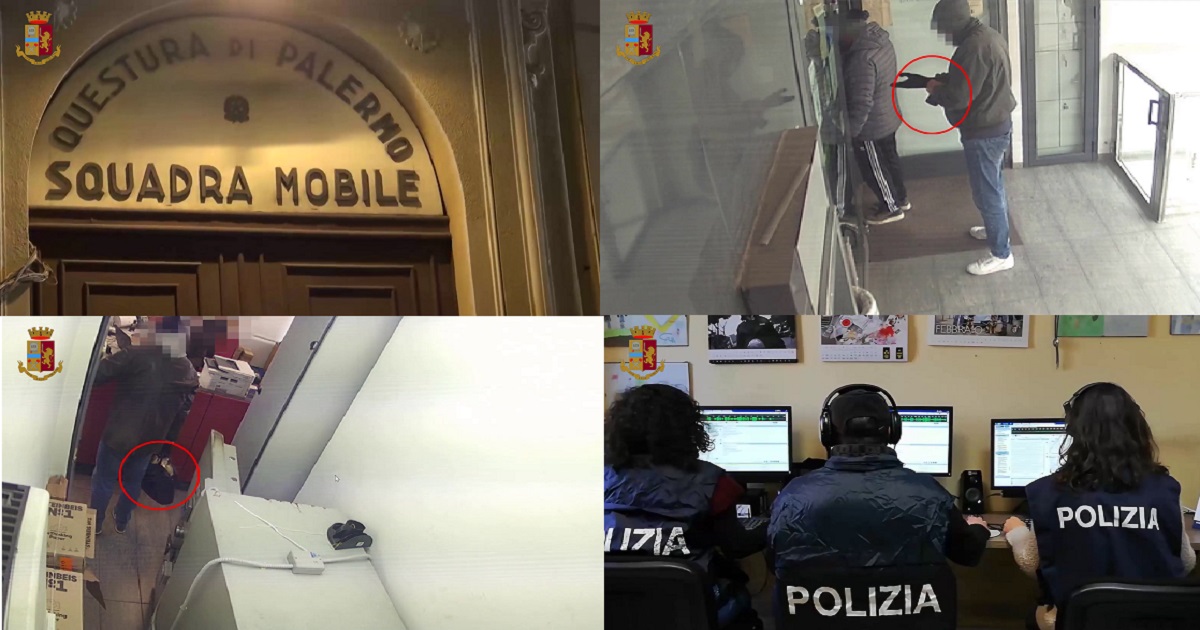 La Polizia di Stato di Palermo, su disposizione della Procura della Repubblica della città, ha dato esecuzione a 5 provvedimenti di custodia in carcere nei confronti di 5 pregiudicati specializzati nelle rapine in banca