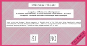 Domenica 12 giugno l'Italia va al voto per le elezioni amministrative in circa mille comuni che interesseranno quasi 9 milioni di elettori. Contemporaneamente si vota per cinque referendum in tutto il Paese